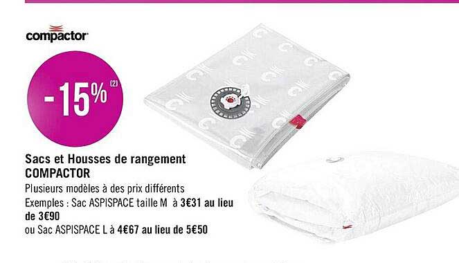 Sacs Et Housses De Rangement Compactor