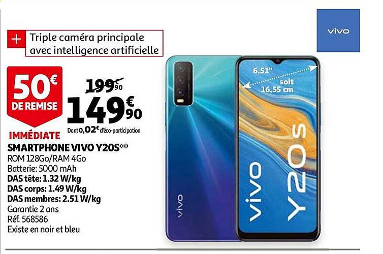 Smartphone Vivo Y20s