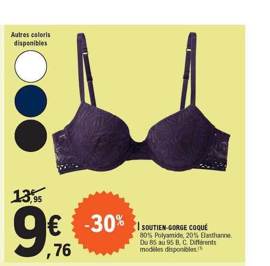 soutien-gorge coqué