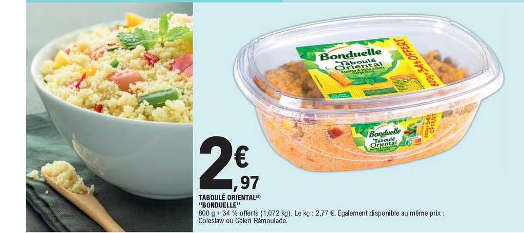 Taboulé Oriental Bonduelle