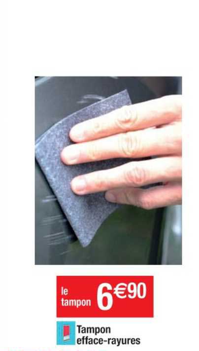 tampon efface-rayures