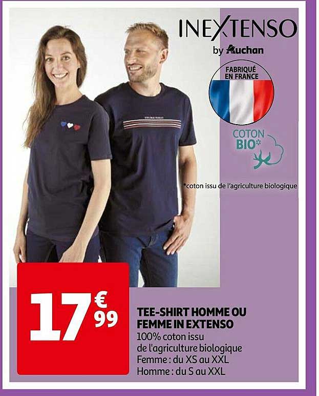 Tee-shirt Homme Ou Femme In Extenso