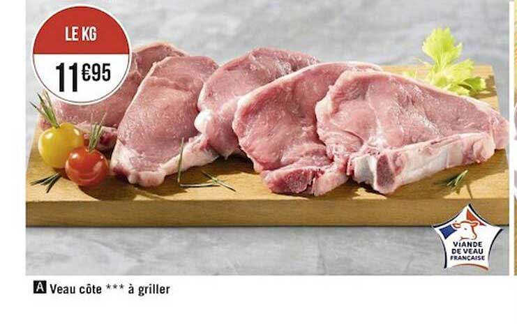 Veau Côte à Griller