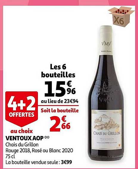 ventoux aop chais du grillon