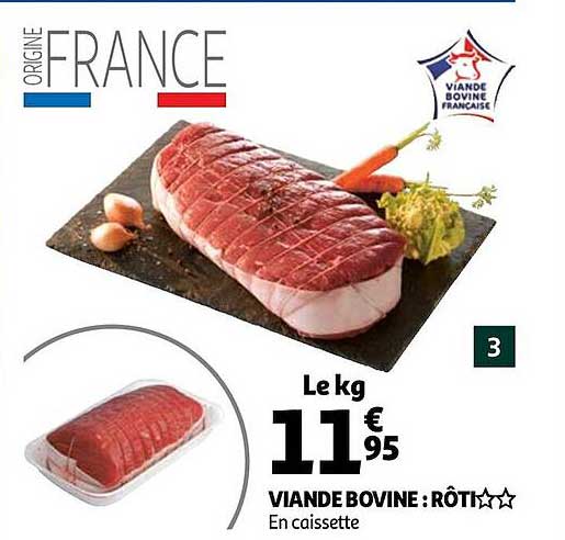 Viande Bovine : Rôti