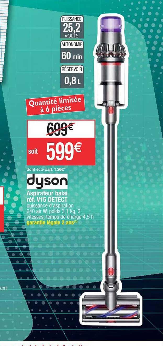 Aspirateur Balai V15 Detect Dyson