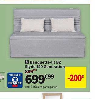 banquette-lit bz slyde 140 génération