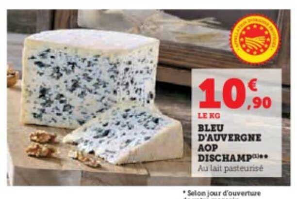 bleu d'auvergne aop dischamp