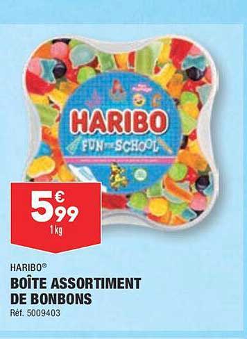 Boîte Assortiment De Bonbons Haribo