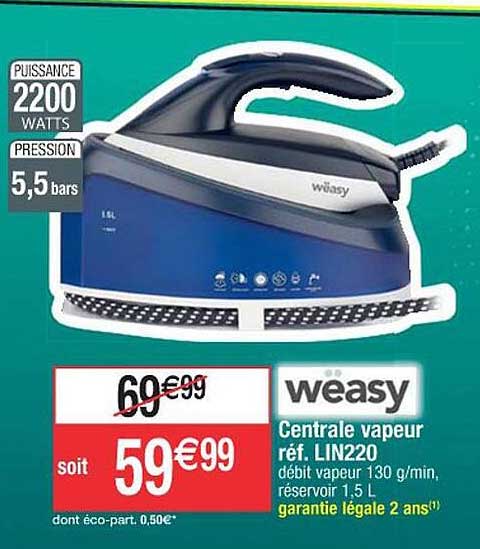 Central Vapeur Lin220 Weasy