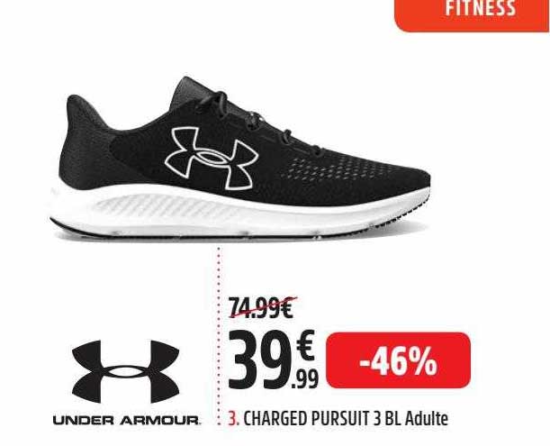 charged pursuit 3 bl adulte under armour