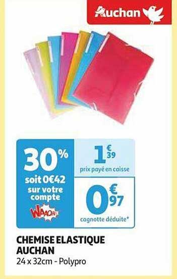 Chemise élastique Auchan