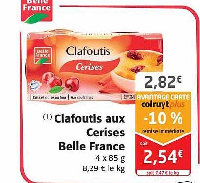 Clafoutis Aux Cerises Belle France