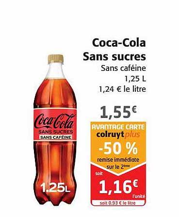 Coca-Cola Sans Sucres