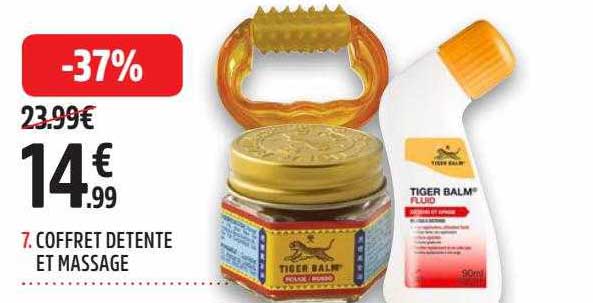 coffret détente et massage