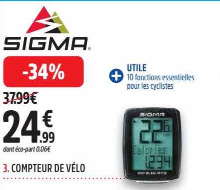 compteur de vélo sigma