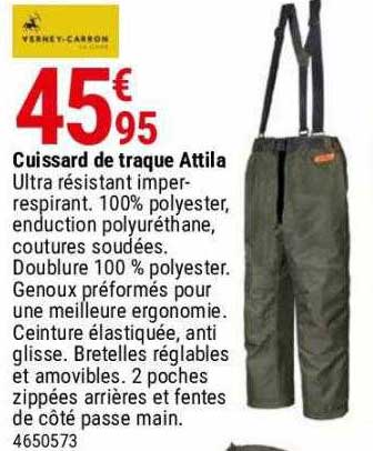 cuissard de traque attila
