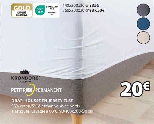 drap-housse en jersey else