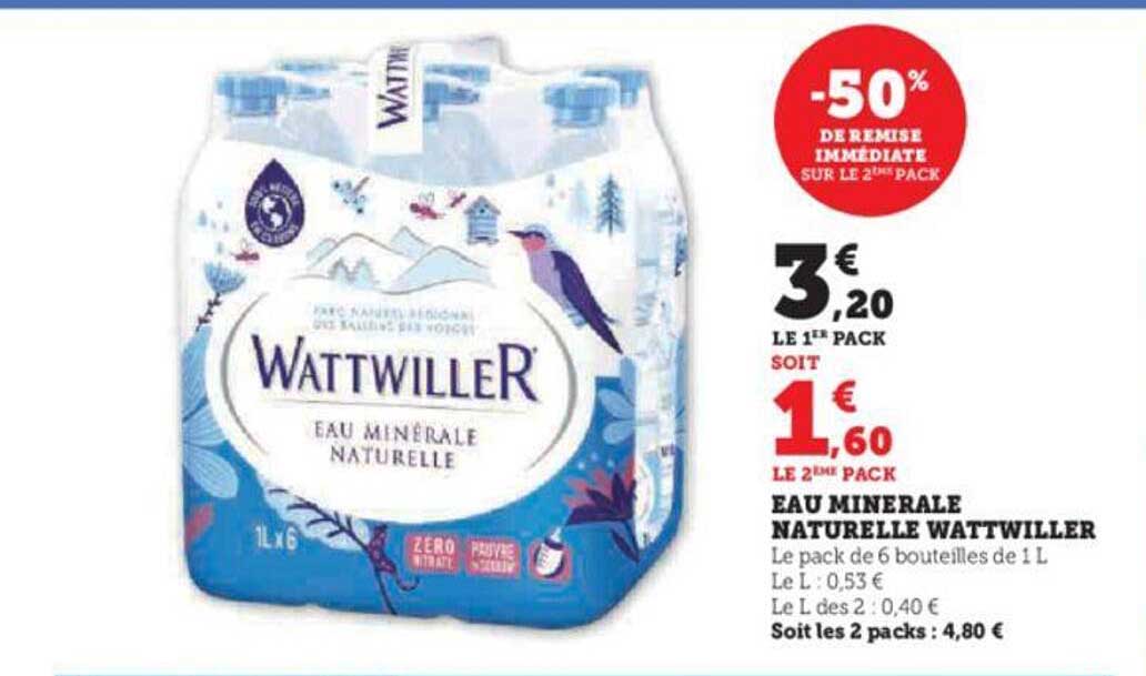Eau Minérale Naturelle Wattwiller