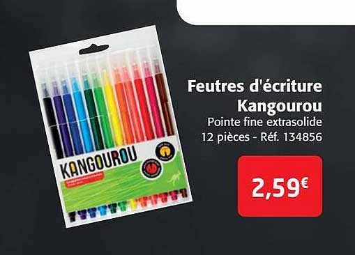 feutres d'écriture kangourou