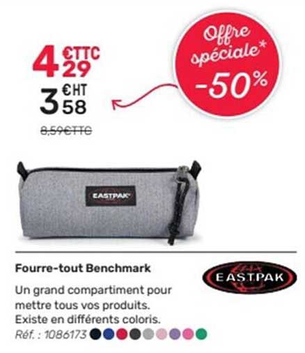 fourre-tout benchmark eastpak