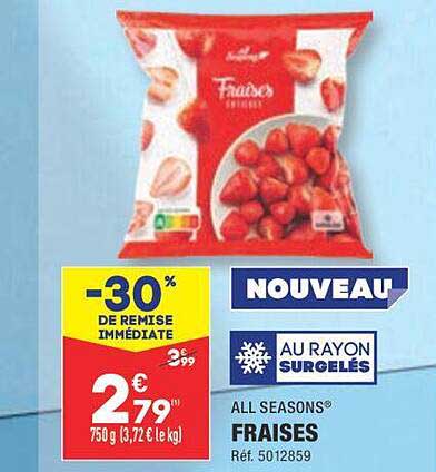 fraises all seasons