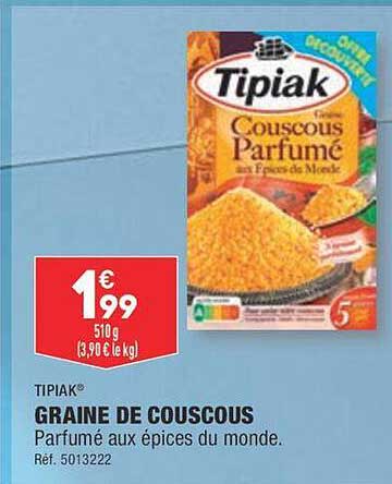 graine de couscous tipiak