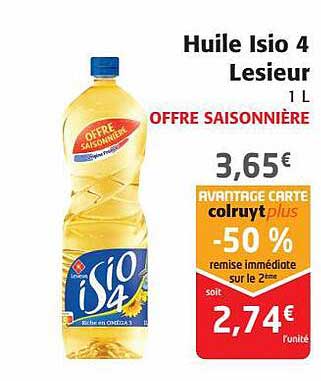 huile isio 4 lesieur