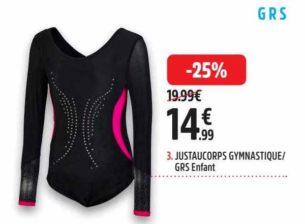 justaucorps gymnastique / grs enfant