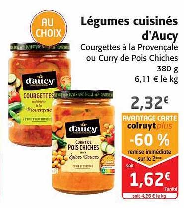 Légumes Cuisinés D'aucy