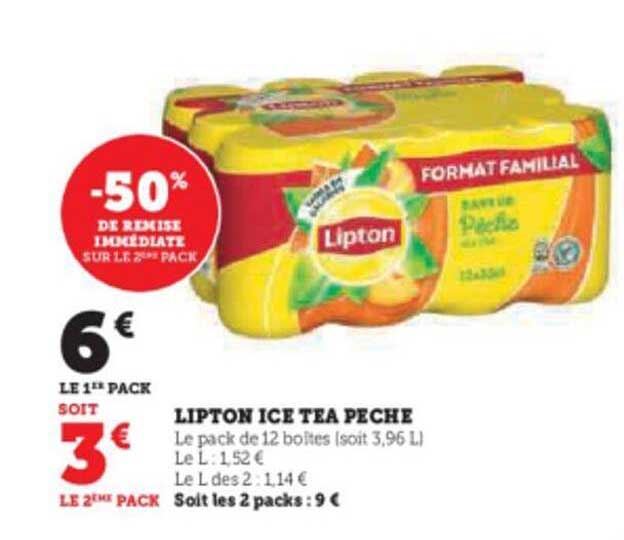 Lipton Ice Tea Pêche