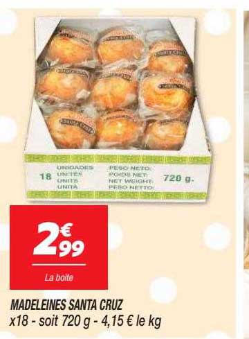 madeleines santa cruz