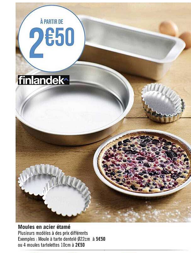 moules en acier étamé finlandek^