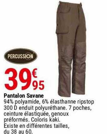 Pantalon Savane Percussion