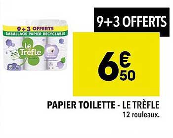 Papier Toilette Le Trèfle