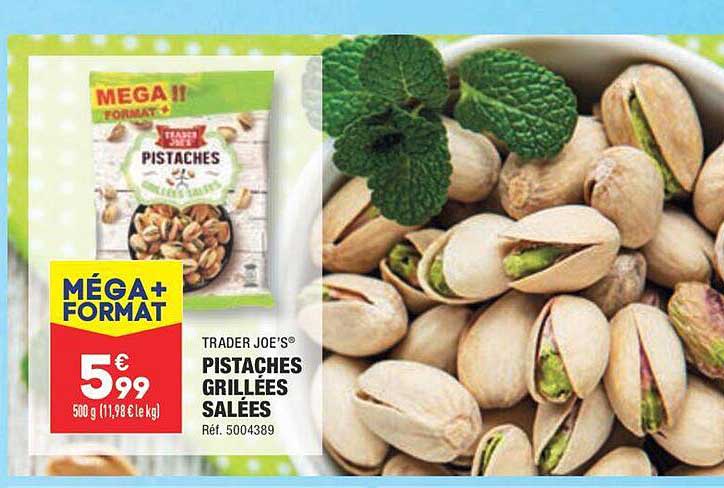 pistaches grillées salées trader joe's