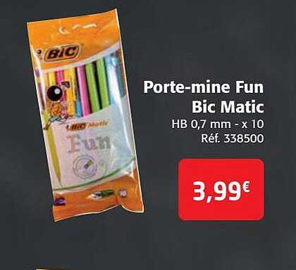 Porte-mine Fun Bic Matic