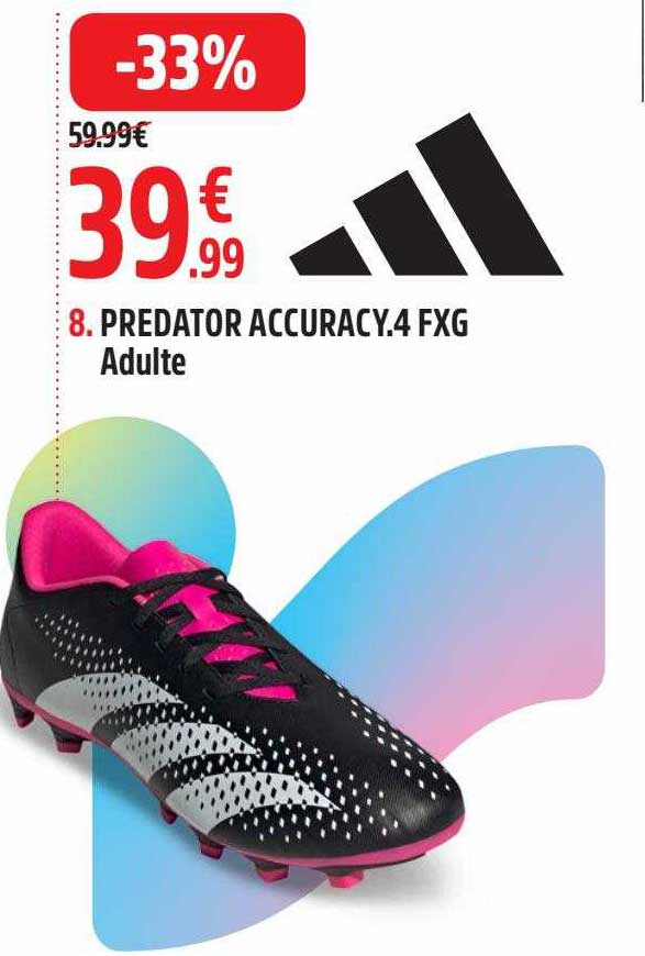 predator accuracy.4 fxg adulte adidas