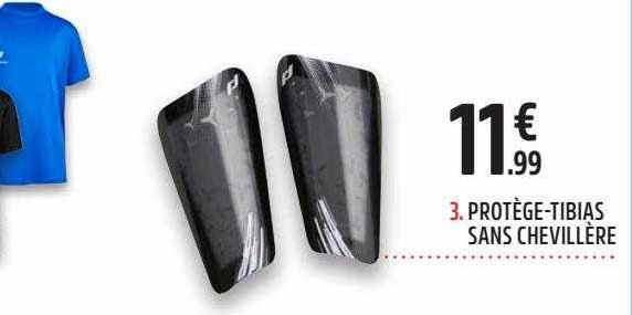 protège-tibias sans chevillère