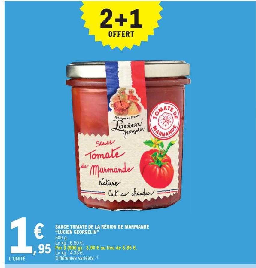 sauce tomate de la région de marmande "licien georgelin"