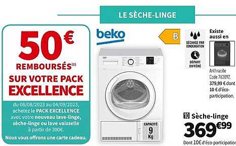sèche-linge beko
