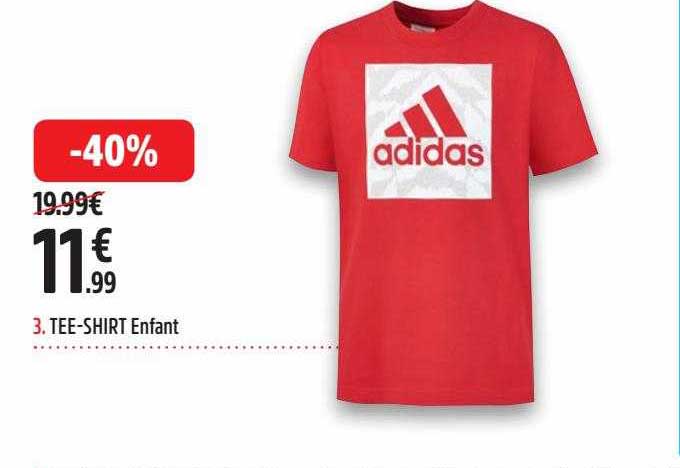 tee-shirt enfant adidas