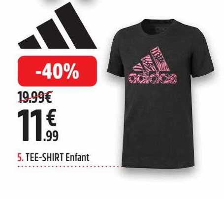 tee-shirt enfant adidas