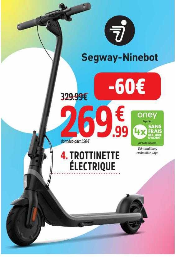 trottinette électrique segway-Ninebot