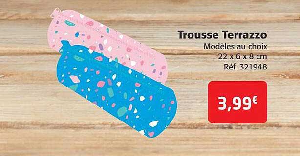 trousse terrazzo