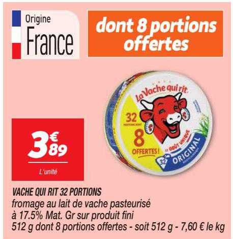 vache qui rit 32 portions