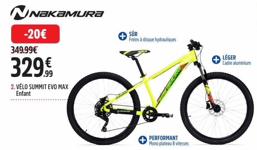 vélo summit evo max enfant nakamura