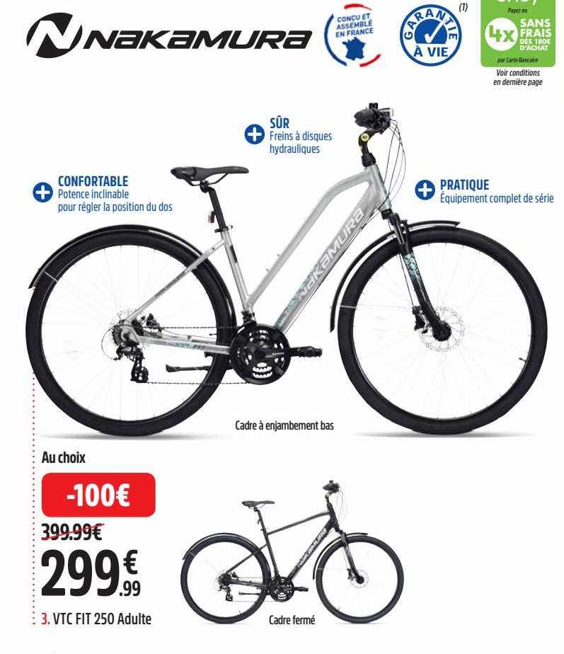 vtc fit 250 adulte nakamura