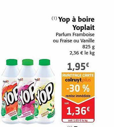 Yop à Boire Yoplait