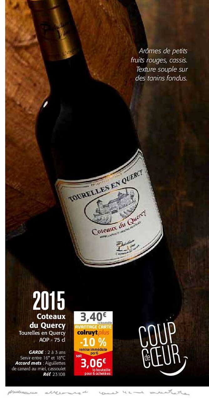 2015 coteaux du quercy tourelles en quercy aop